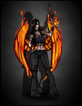 Gothic flames