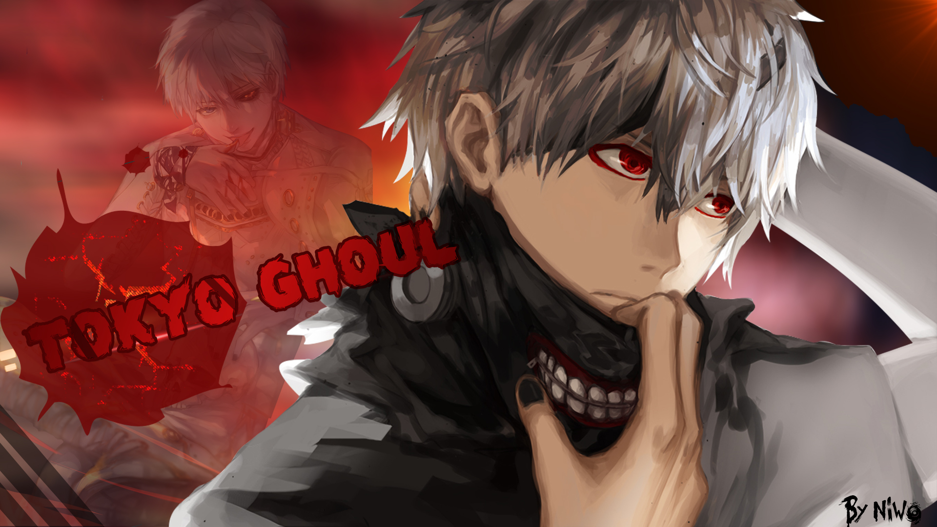 WallPaper Ken Kaneki (Tokyo Ghoul) by iAmNiwo on DeviantArt