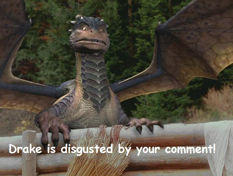 Drake is disgusted! by LuvyKissy on DeviantArt