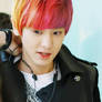 Chanyeol with Red hair