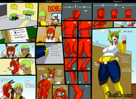 Fusion Comic -Morphsuit Macarena-