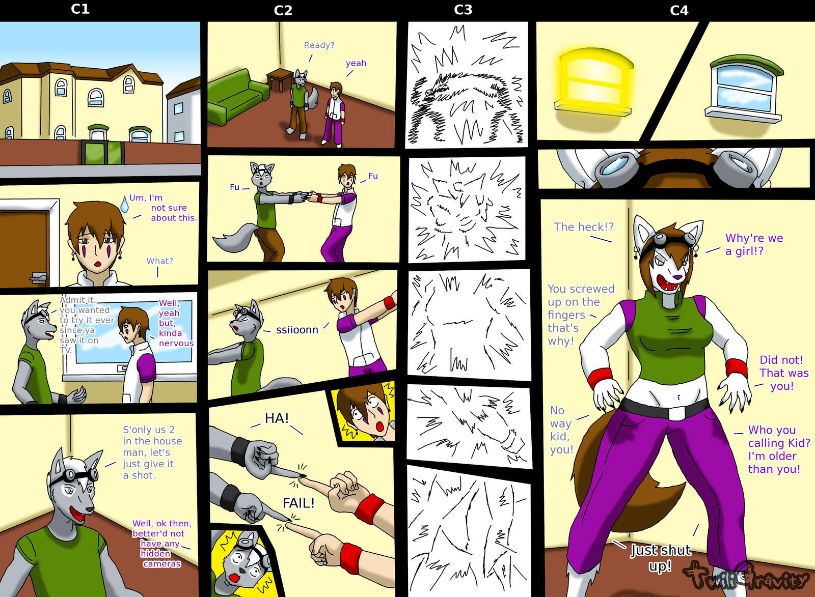 Fusion Comic Deviantart Fusion Comic -Broken Connection- by ThadyGrant on DeviantArt