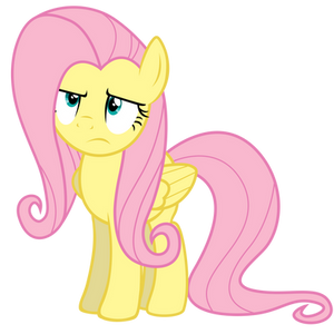 Unamused Fluttershy