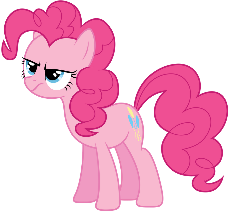 Un-amused Pinkie Pie