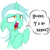 Lyra - Y u no hands?