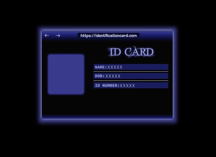ID CARD | cybercore (template) by danicj on DeviantArt