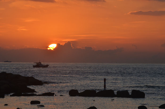 Sunrise from Heping Island