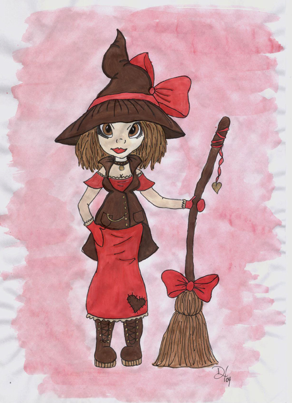 Valentines Witch