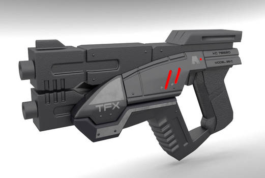 Mass Effect Predator Pistol