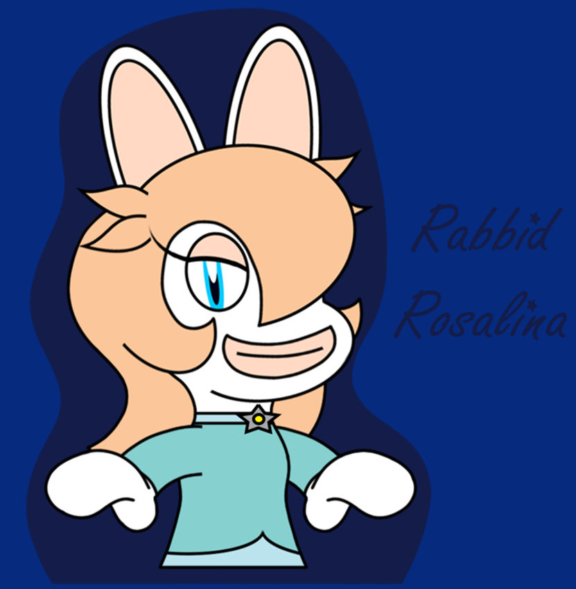 Azlina The Rabbit Rabbid Rosalina by Fruits-A-Villa on DeviantArt