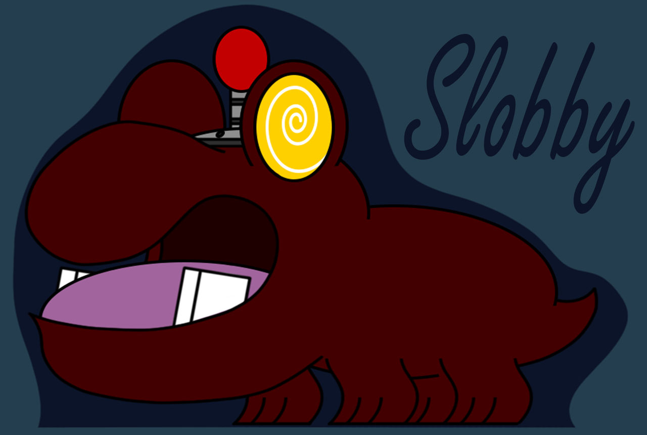 Slobby the Hangry Geckosaur by Fruits-A-Villa on DeviantArt
