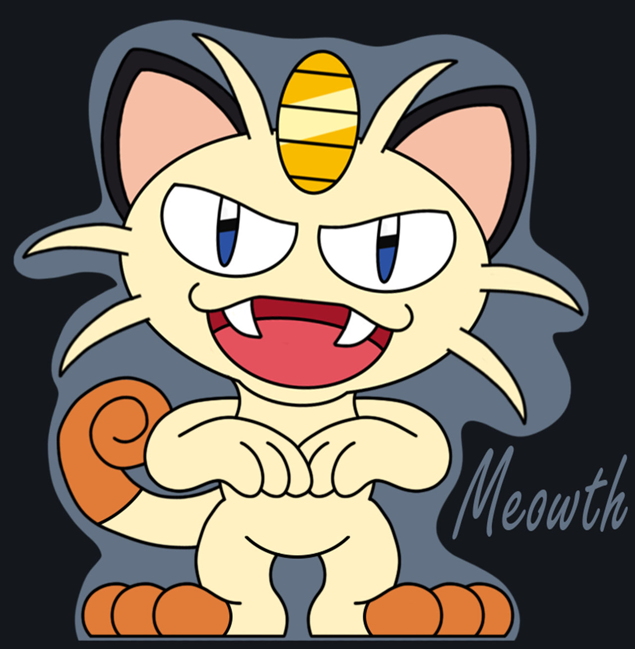 Meowth By Fruits A Villa On DeviantArt meowth-by-fruits-a-villa-on-deviantart