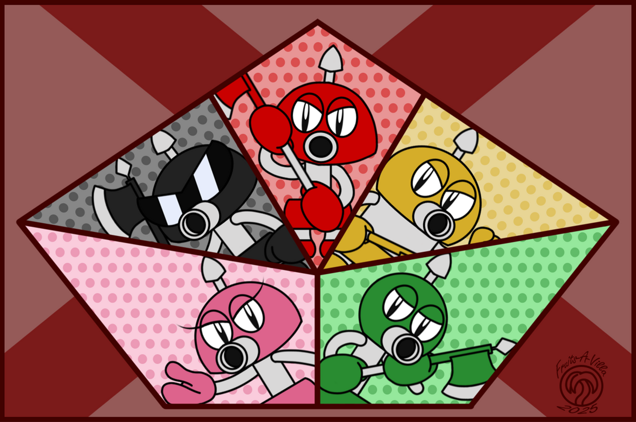 Axem Rangers Power Rangers The Axem Rangers by Fruits-A-Villa on DeviantArt