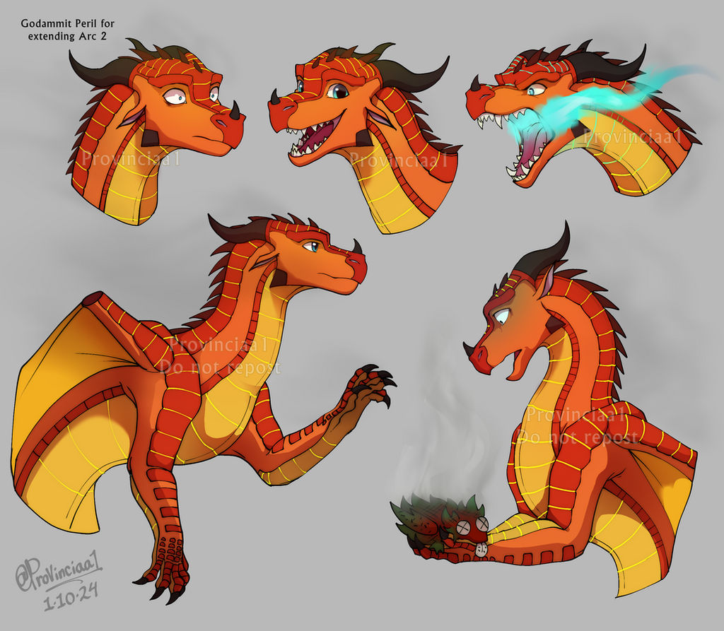 Skywing Reference Wings of Fire - Peril by Provinciaa1 on DeviantArt