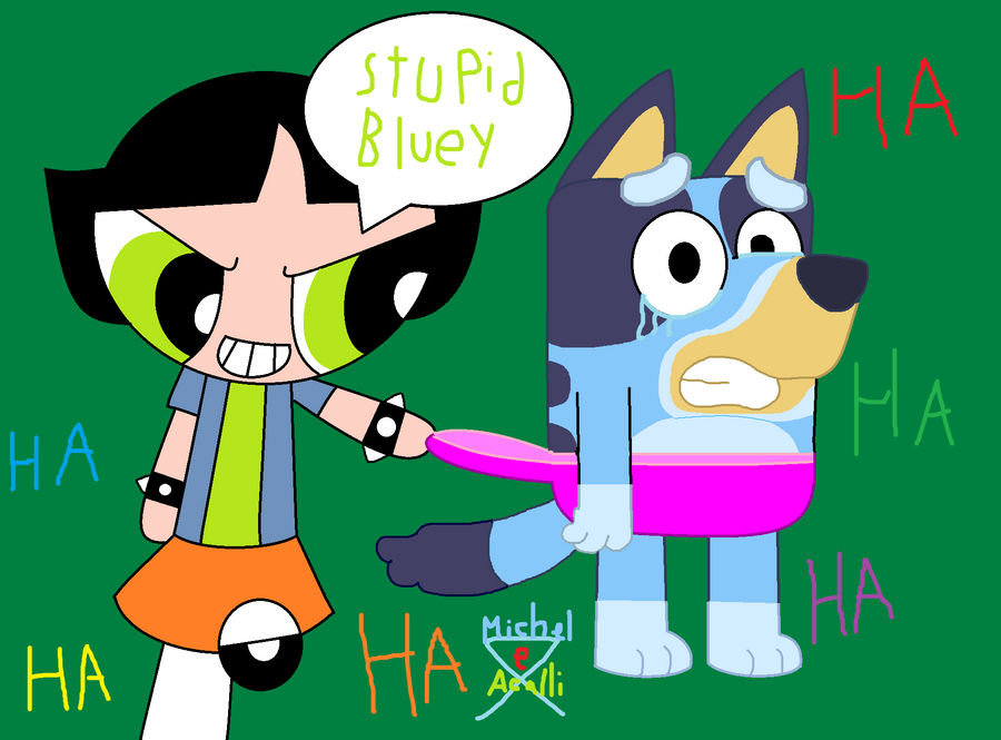 Bluey Guilty Bluey is Humiliated by Michaeltoon on DeviantArt