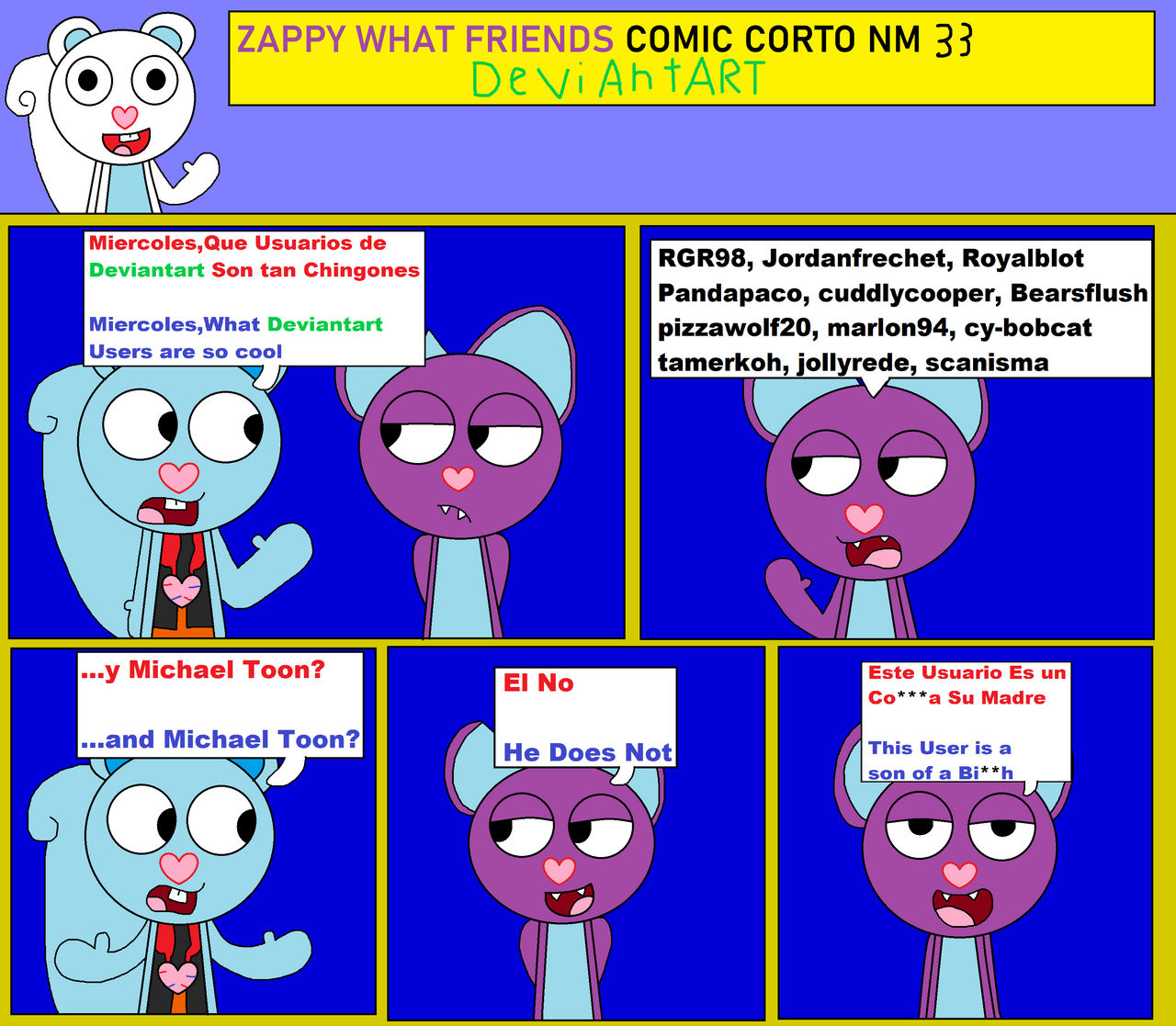 Comic Collection Deviantart Z.W.F.-Comic 33 Deviantart by Michaeltoon on DeviantArt