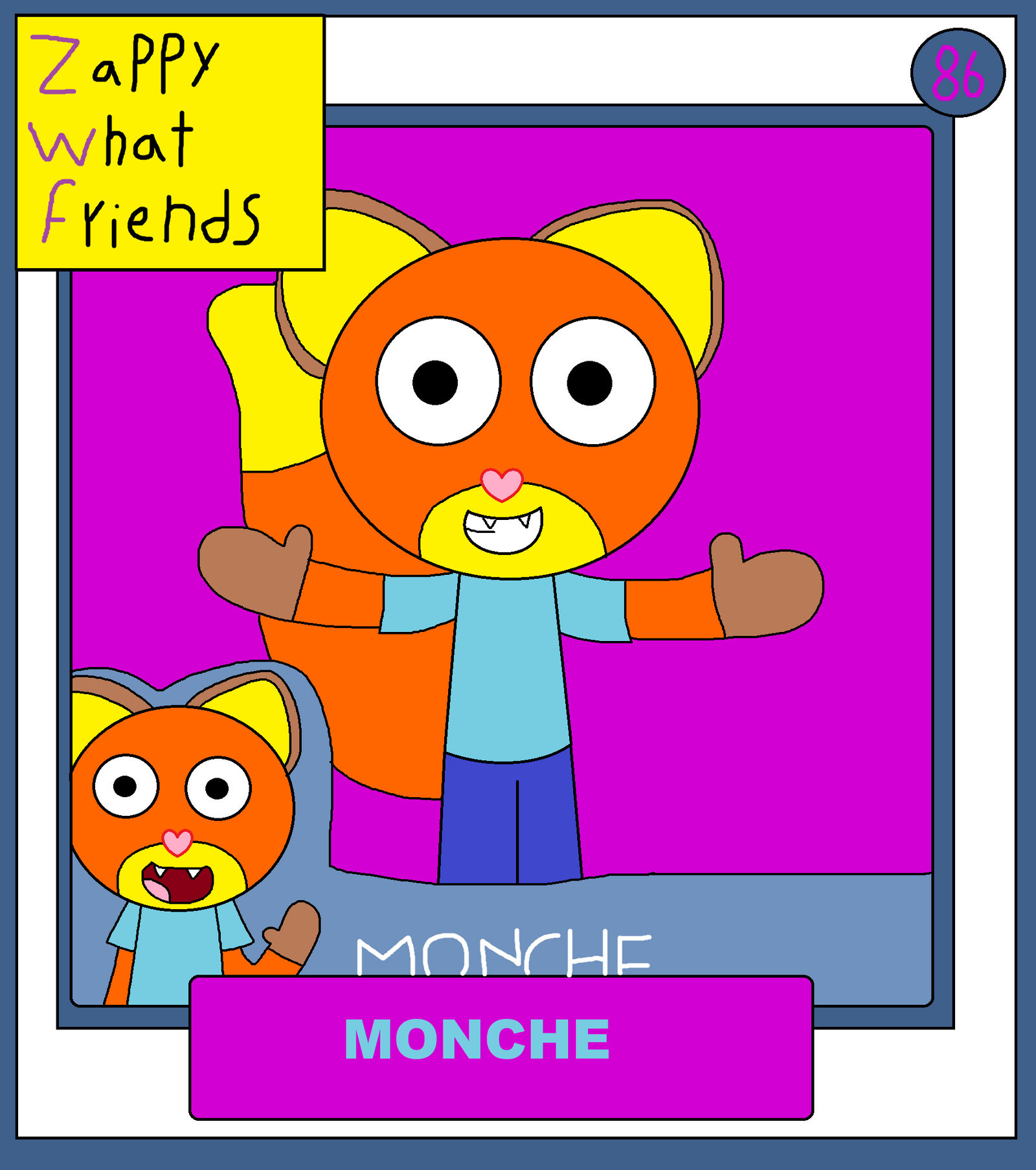 Monche Zappy 86 Monche by Michaeltoon on DeviantArt