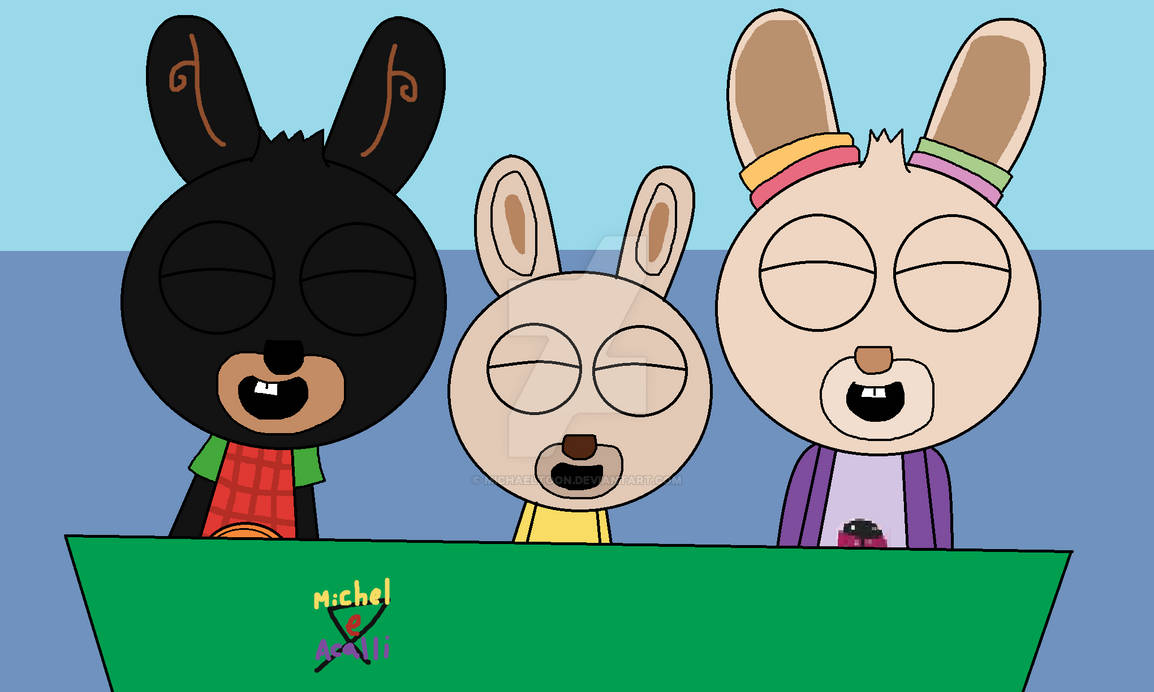 Chairle Coco Bing,Coco y Charlie on a rowboat by Michaeltoon on DeviantArt