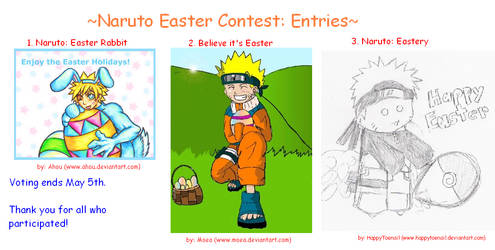 Naruto Easter Contest: Entries