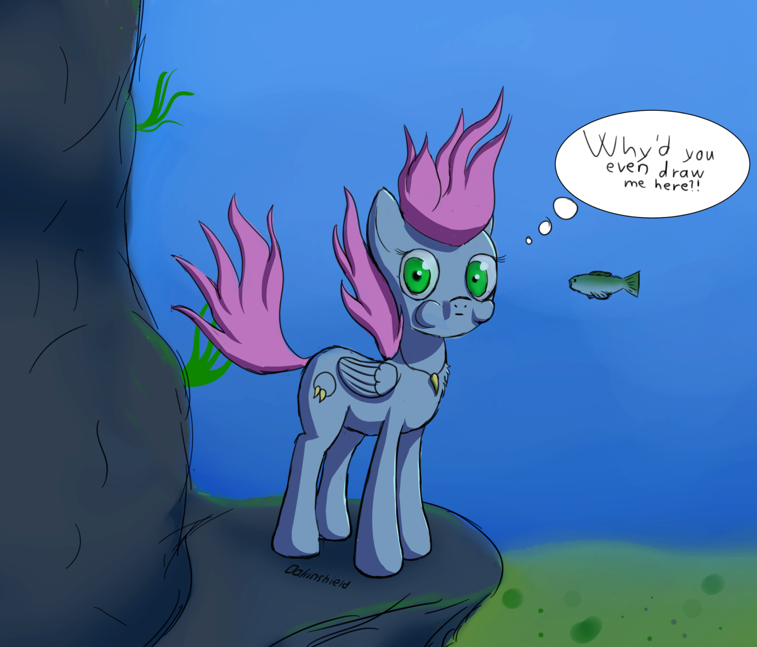 Deviantart Mlp Fish Underwater by Shaliwolf on DeviantArt