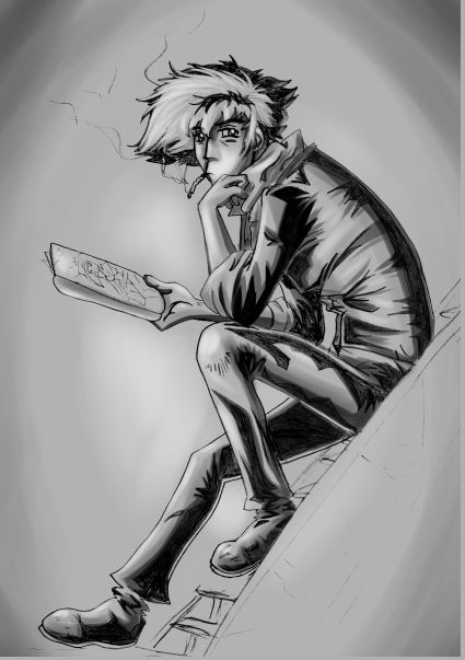 spike spiegel by Solfei on DeviantArt