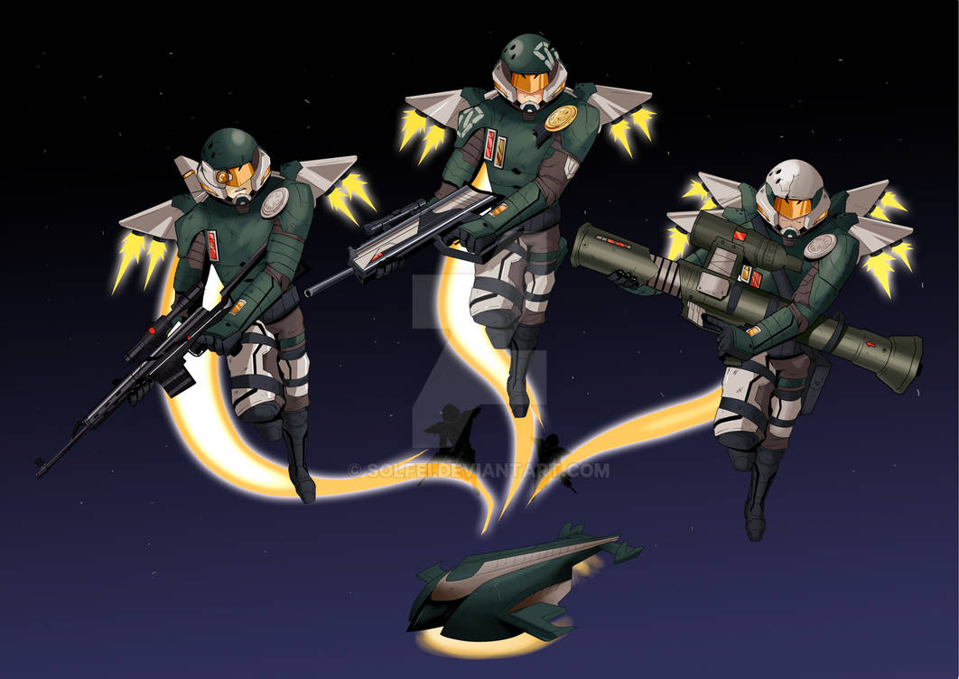 Army warriors Comission by Solfei on DeviantArt
