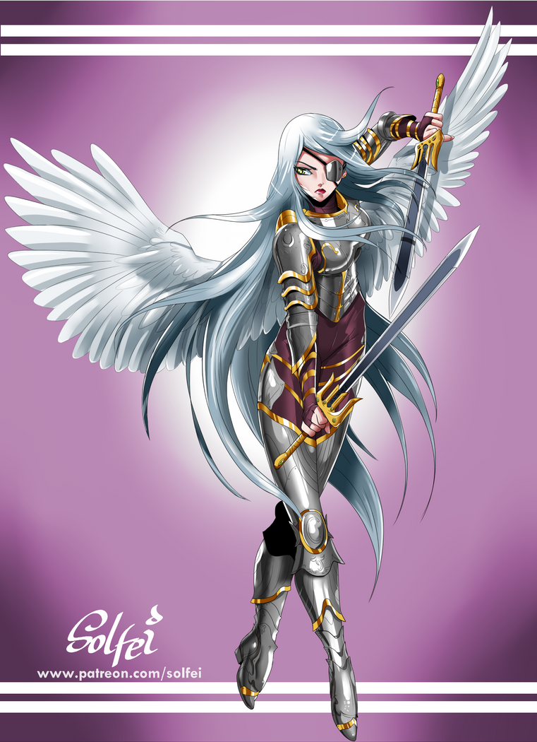 ARMOURED ANGEL SHANNA (DANTA) by Solfei on DeviantArt