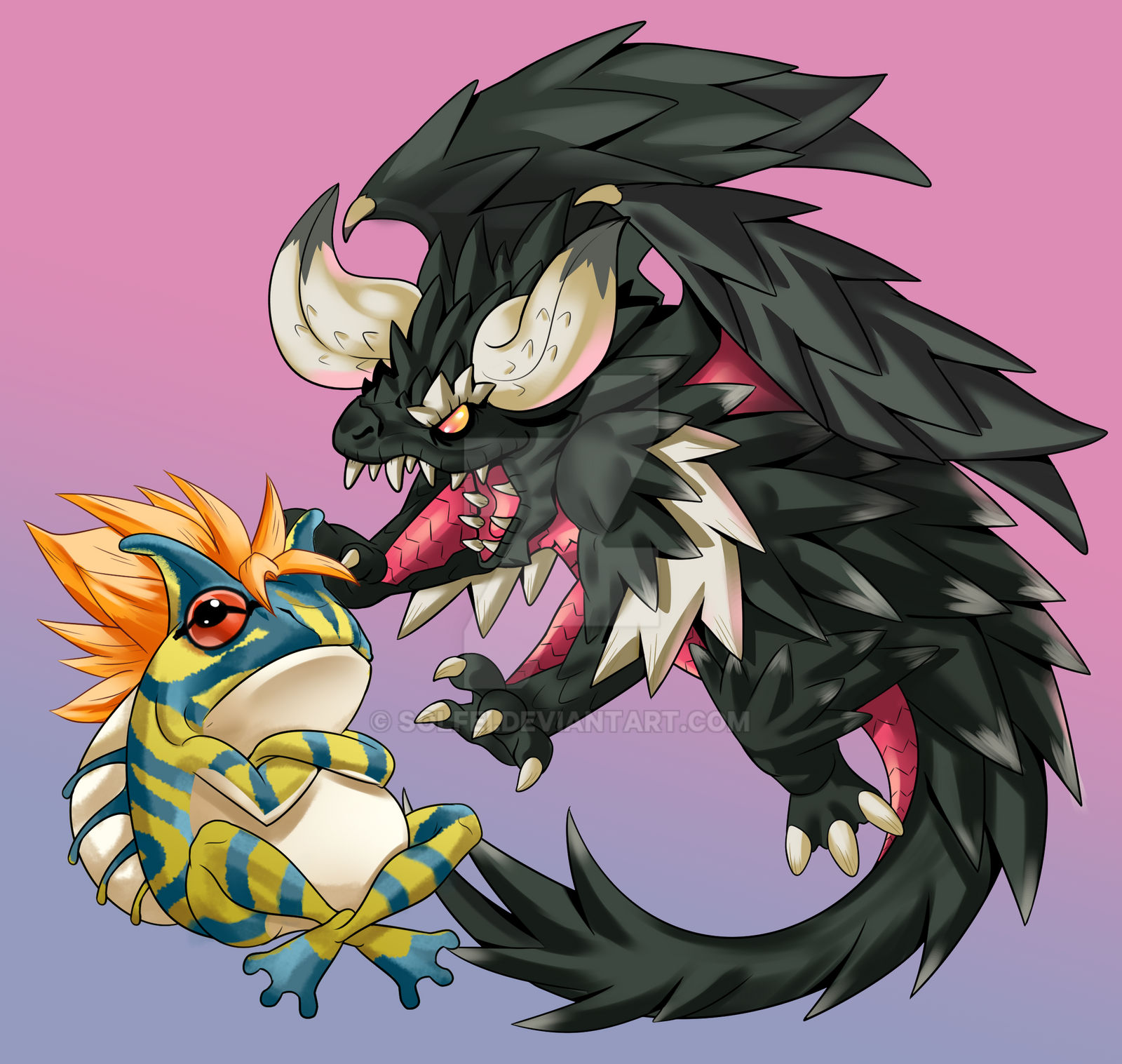 monster hunter chibis by Solfei on DeviantArt