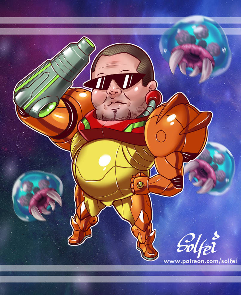 chibi samus for a fella commission by Solfei on DeviantArt