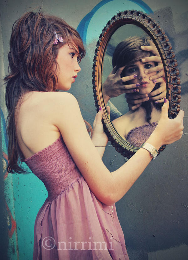 the monster in the mirror.