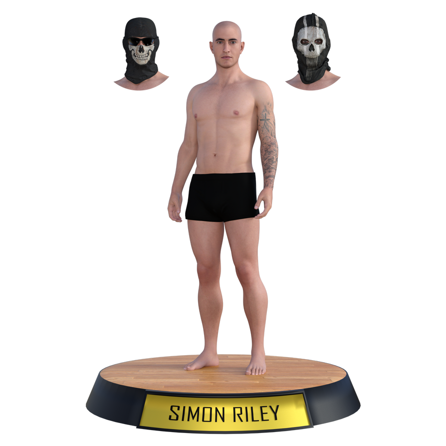 Simon Riley 3 D Reference Simon Riley - (MWII) - G8M (RELEASED) by SpartanPig95 on DeviantArt
