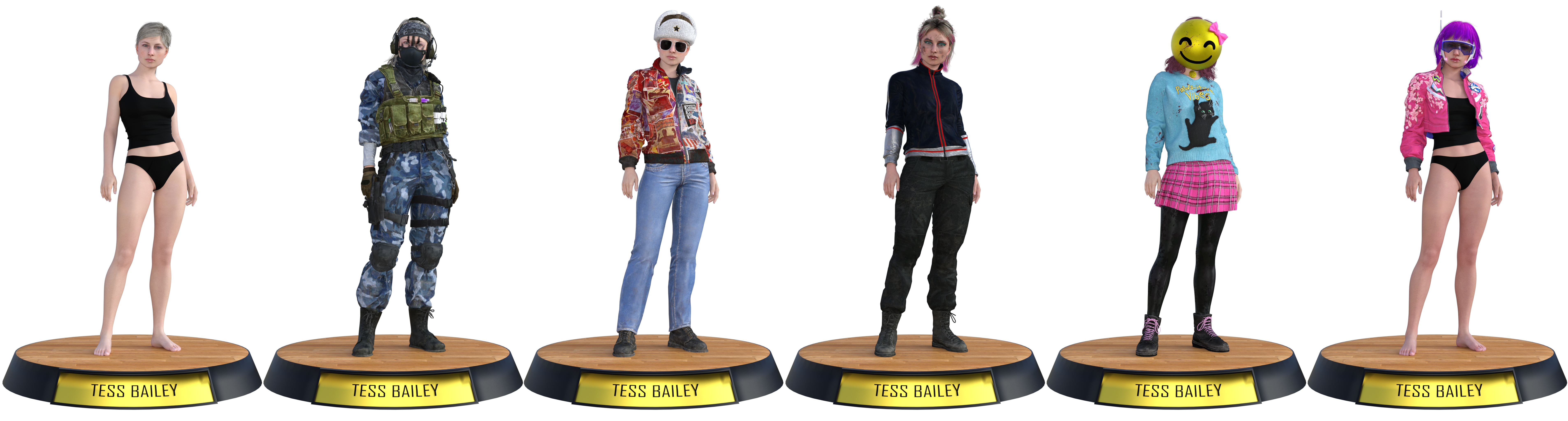 Bailey Cod Tess Bailey - (BO6) - G8F (RELEASED) by SpartanPig95 on DeviantArt