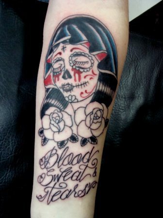 Blood sweat and tears tattoo. by brunograziolli on DeviantArt Blood sweat and tears tattoo. by brunograziolli on DeviantArt