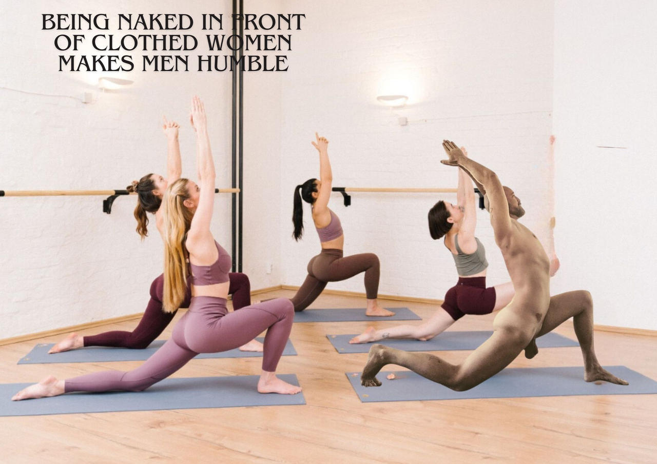 Being naked in front of clothed women by Pierrerene on DeviantArt Being naked in front of clothed women by Pierrerene on DeviantArt