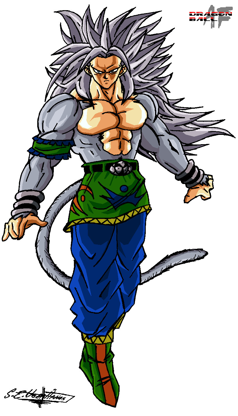 SSJ5 Broly, Ultra Dragon Ball Wiki