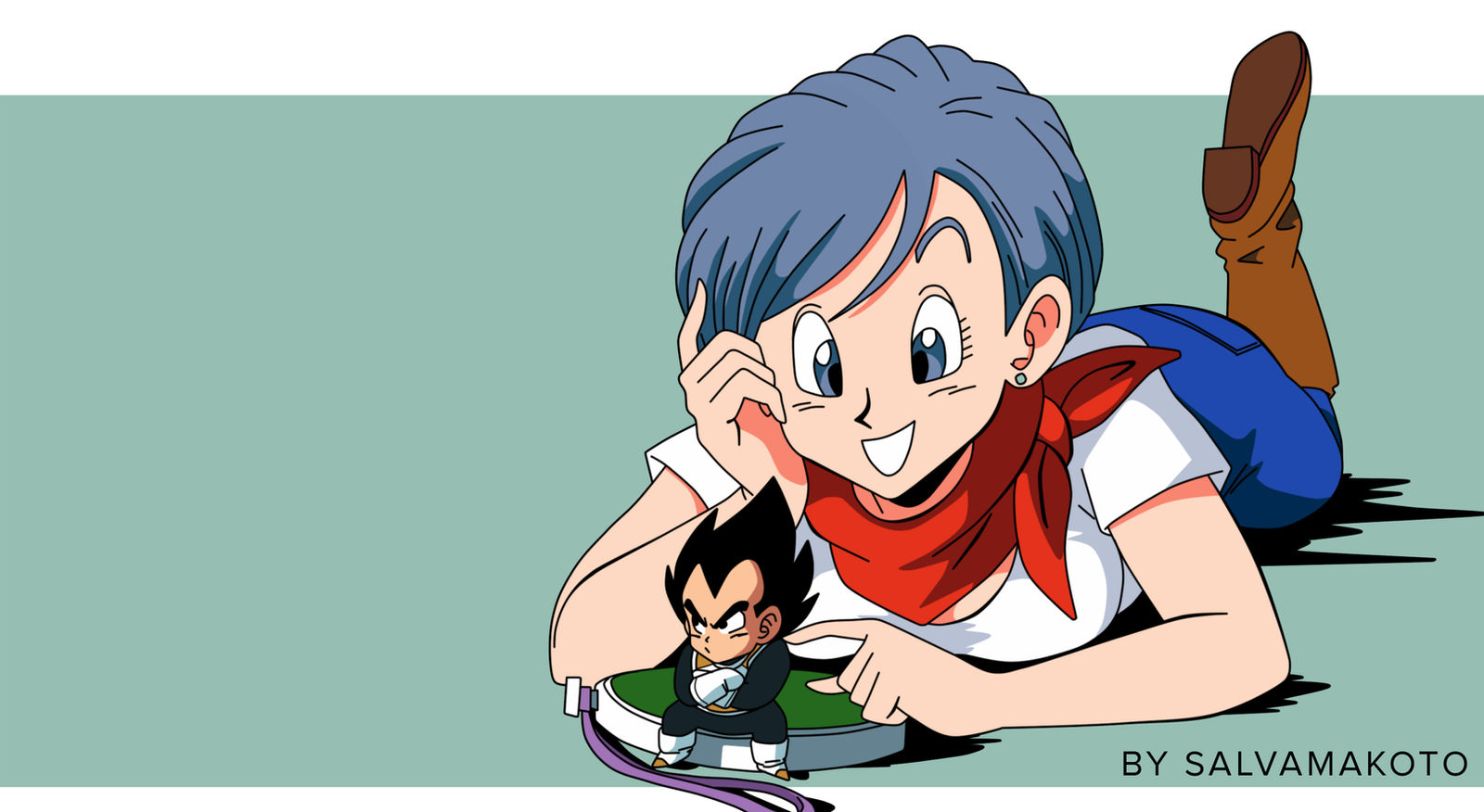 Bulma y vegeta