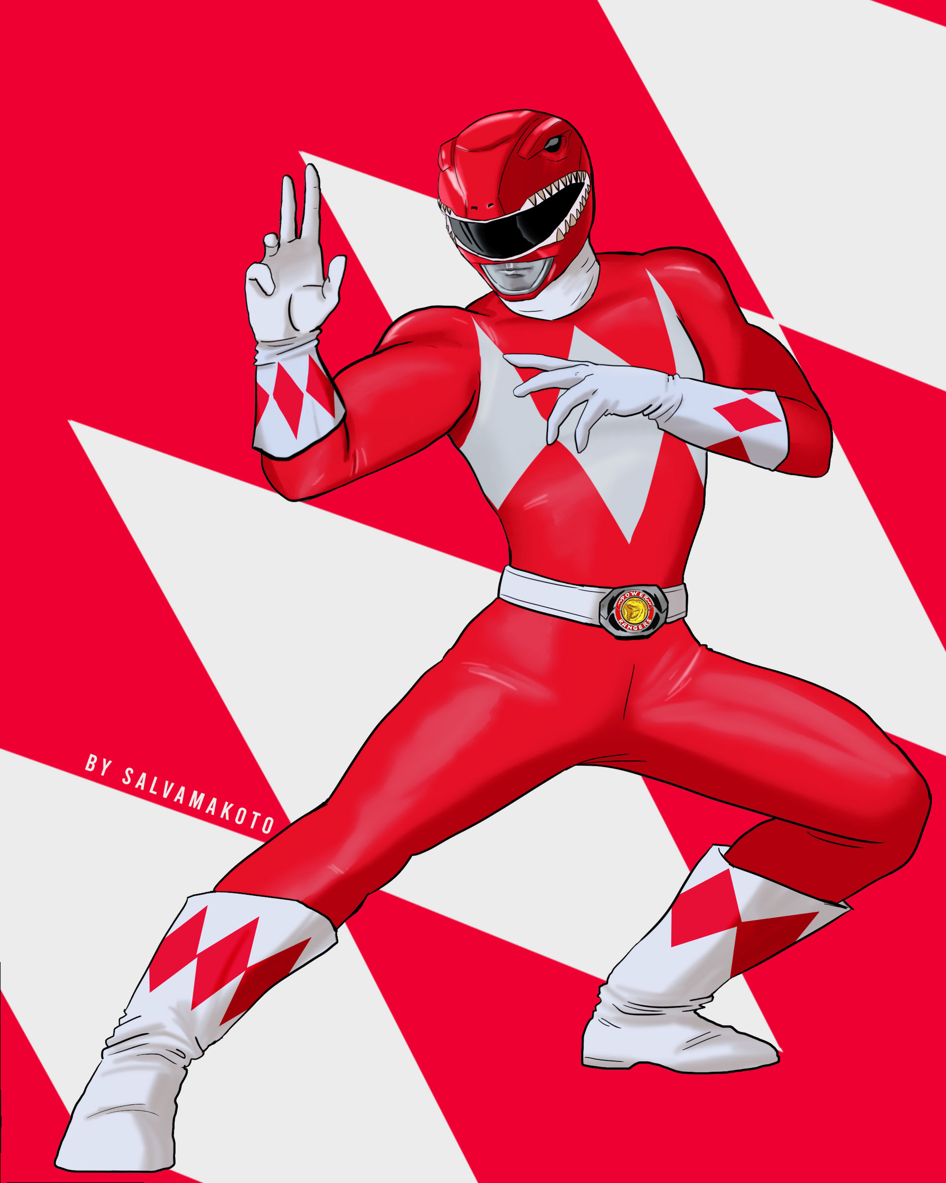 Red Ranger by salvamakoto on DeviantArt