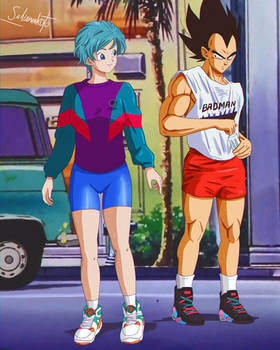 Bulma Y Vegeta Sport