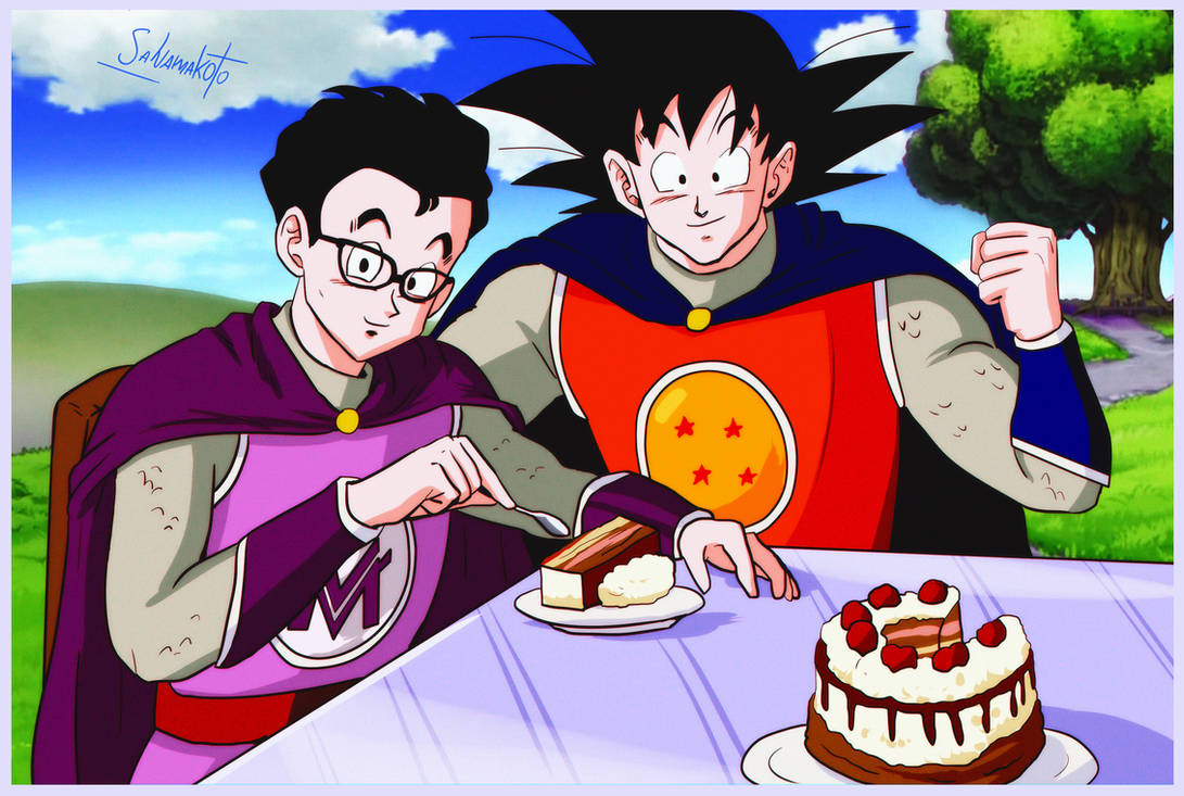 commission 241 - Masakox and Goku by salvamakoto on DeviantArt