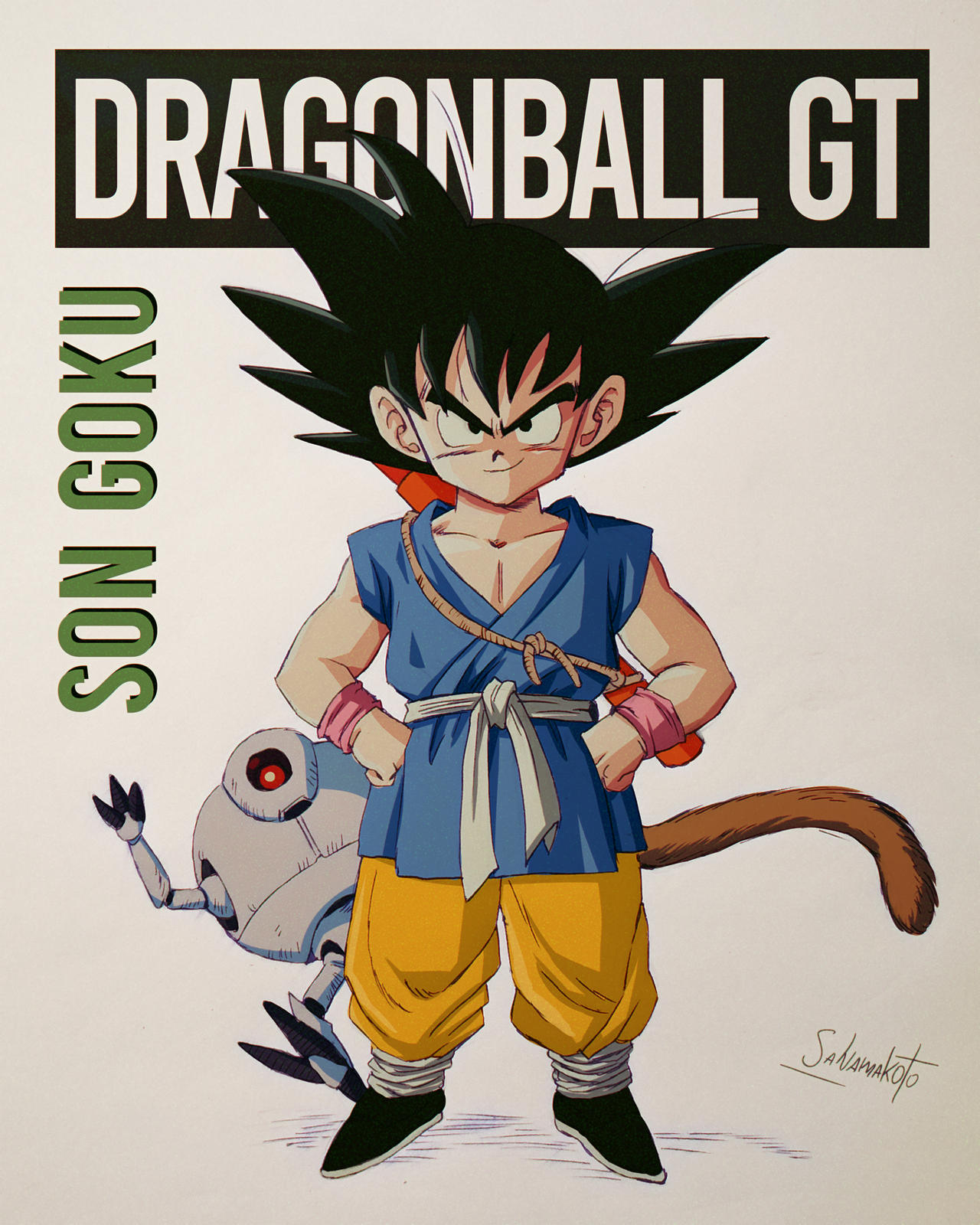 Son Goku dragonball GT by salvamakoto on DeviantArt