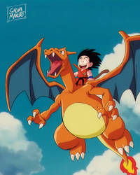 Goku Y Charizard