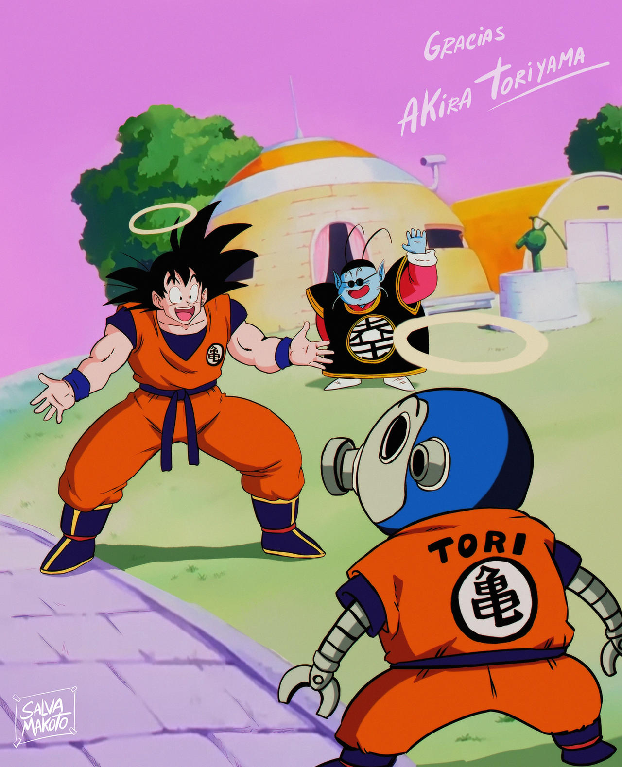 Tributo a Akira Toriyama by salvamakoto on DeviantArt