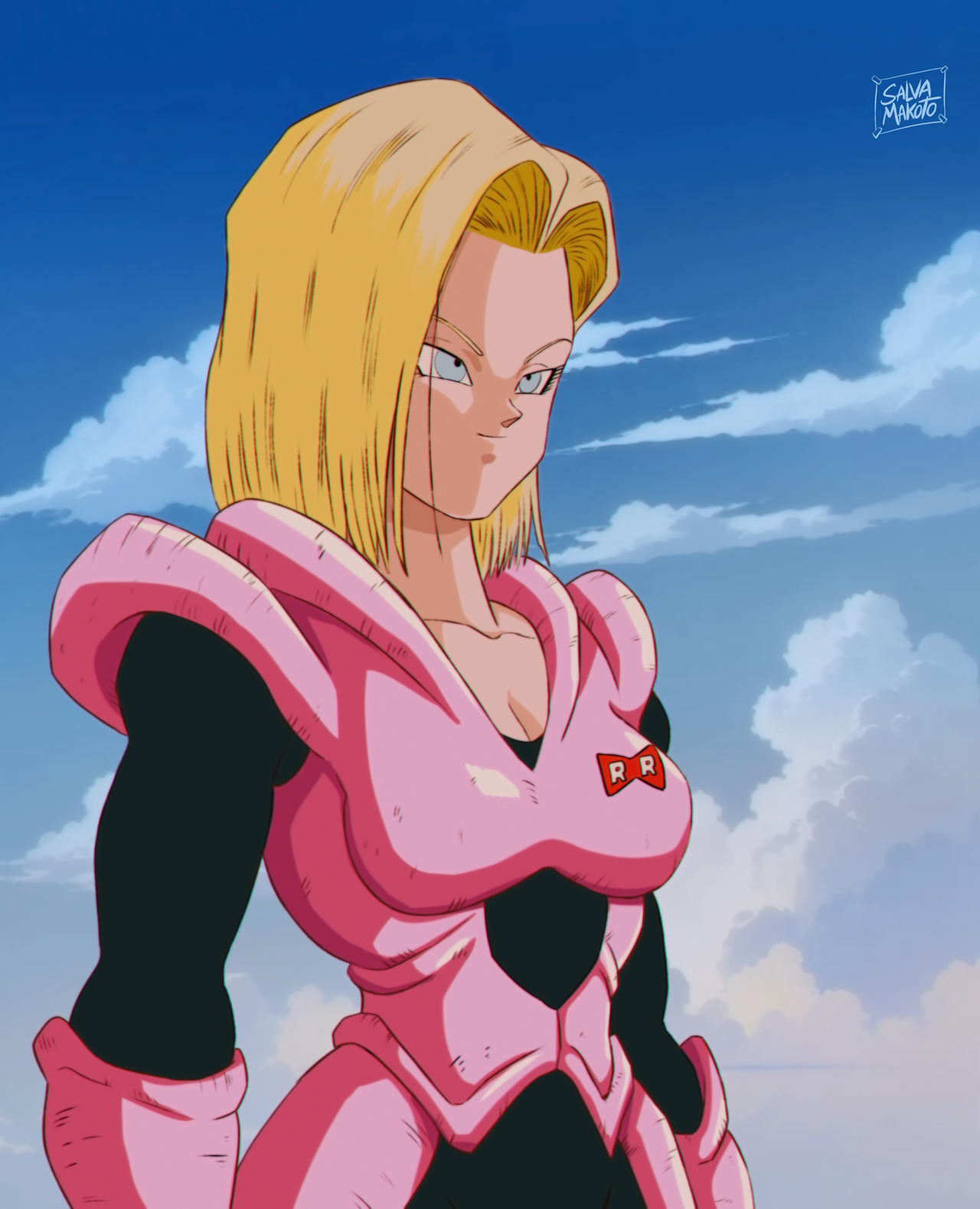 Android Version 18 Androide 18 version traje 16 by salvamakoto on DeviantArt