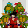 Goku Y Las Tortugas Ninjja