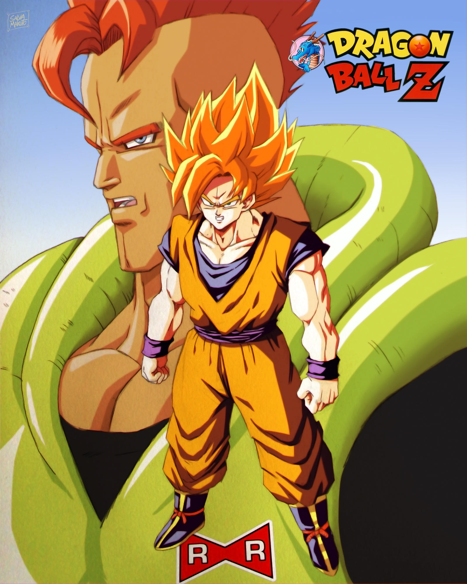 Goku vs Androide 16