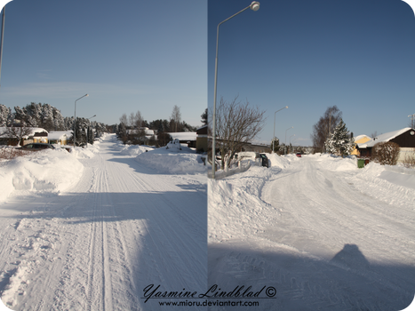 Snow In Sweden