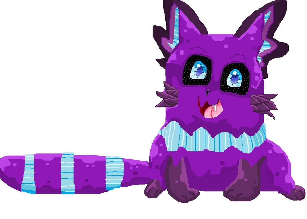 Raccoon monster by AnimeFishGurl on DeviantArt