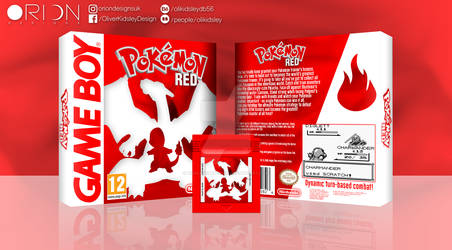 Pokemon Red Box Art