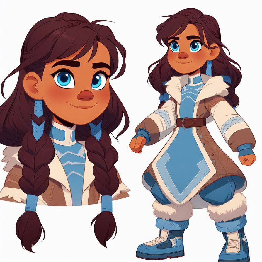 Avatar Inuit Ice Tribe Inuit girls from Antarctica and Sedna (1 by ...