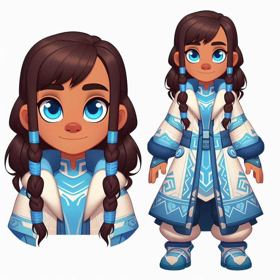 Avatar Inuit Ice Tribe Inuit girls from Antarctica and Sedna (1 by ...